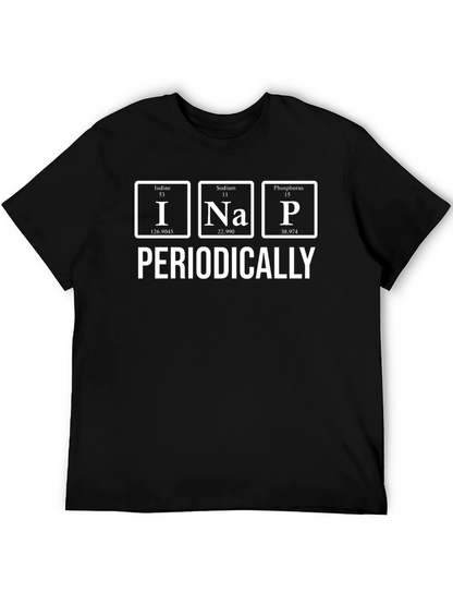Camiseta Negra: Tabla Periódica - I Na P