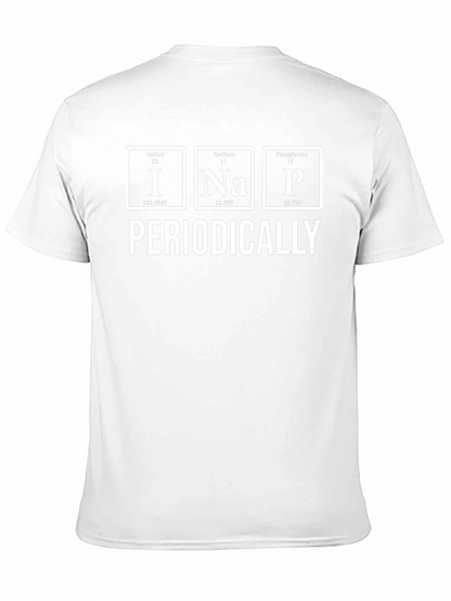 Camiseta Negra: Tabla Periódica - I Na P