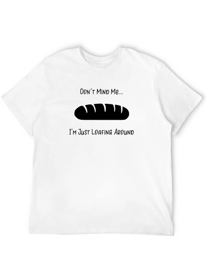 Camiseta Negra: Pan de Masa Madre - Loafing Around