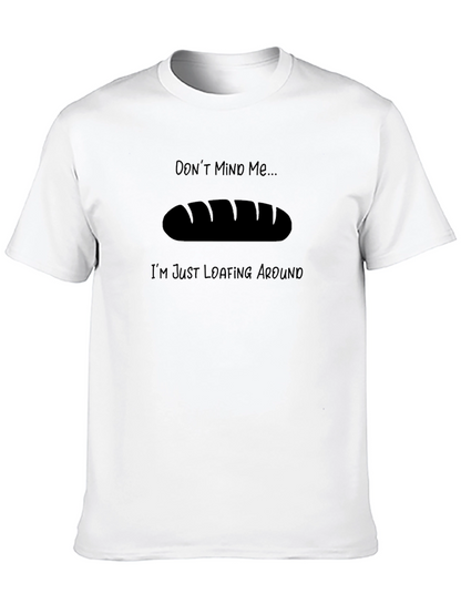Camiseta Negra: Pan de Masa Madre - Loafing Around