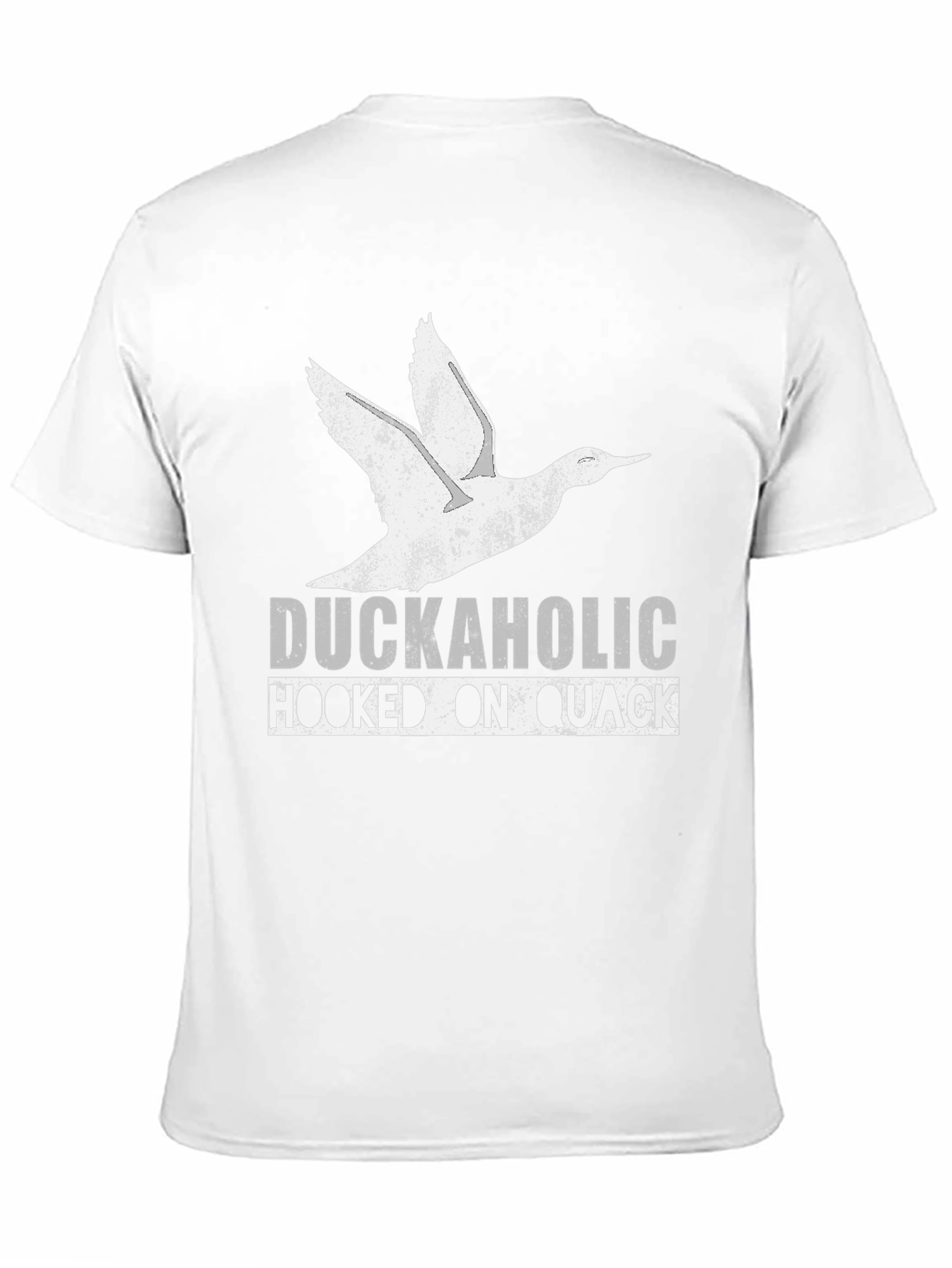 Camiseta Negra Duckaholic Hooked on Quack