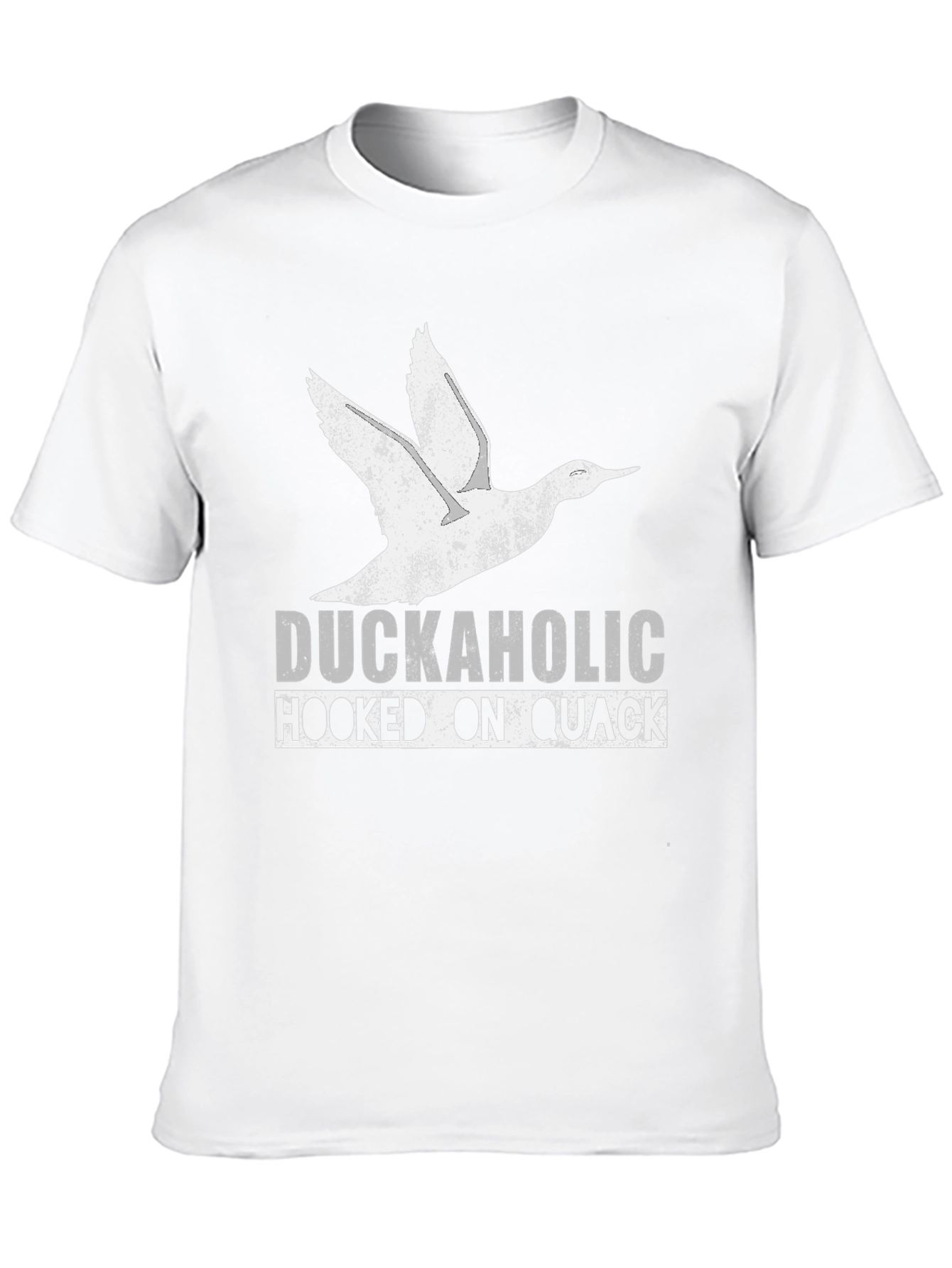 Camiseta Negra Duckaholic Hooked on Quack