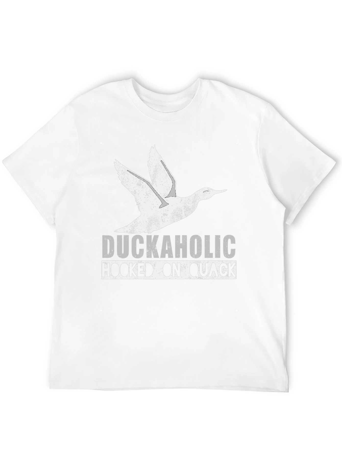 Camiseta Negra Duckaholic Hooked on Quack