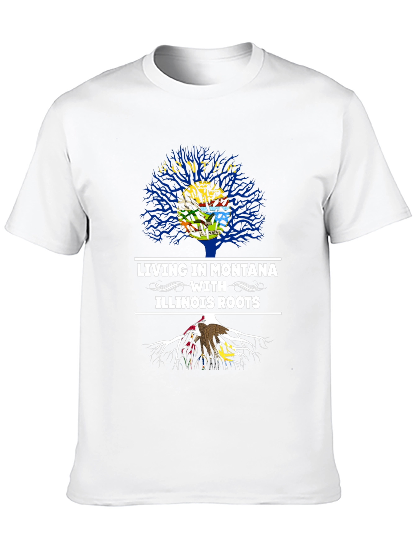 Camiseta Montana & Illinois Roots