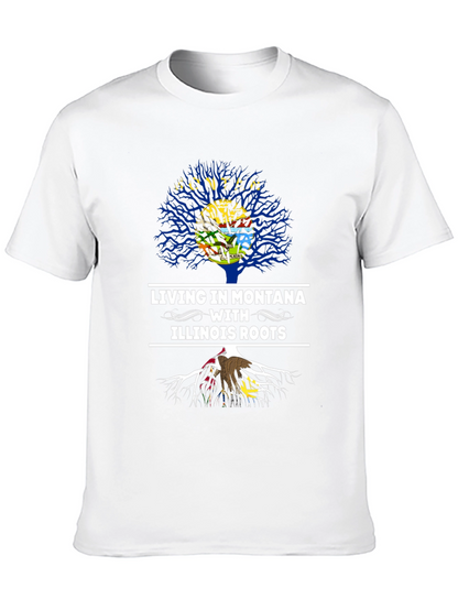 Camiseta Montana & Illinois Roots