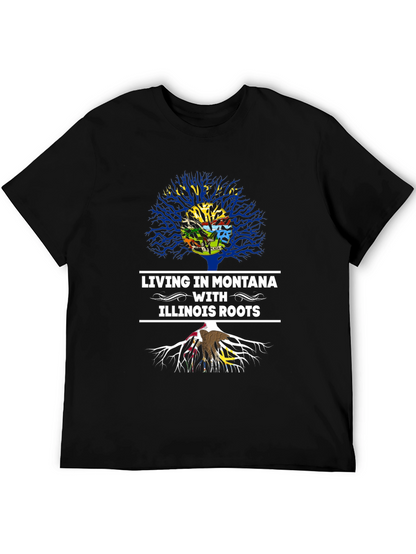 Camiseta Montana & Illinois Roots