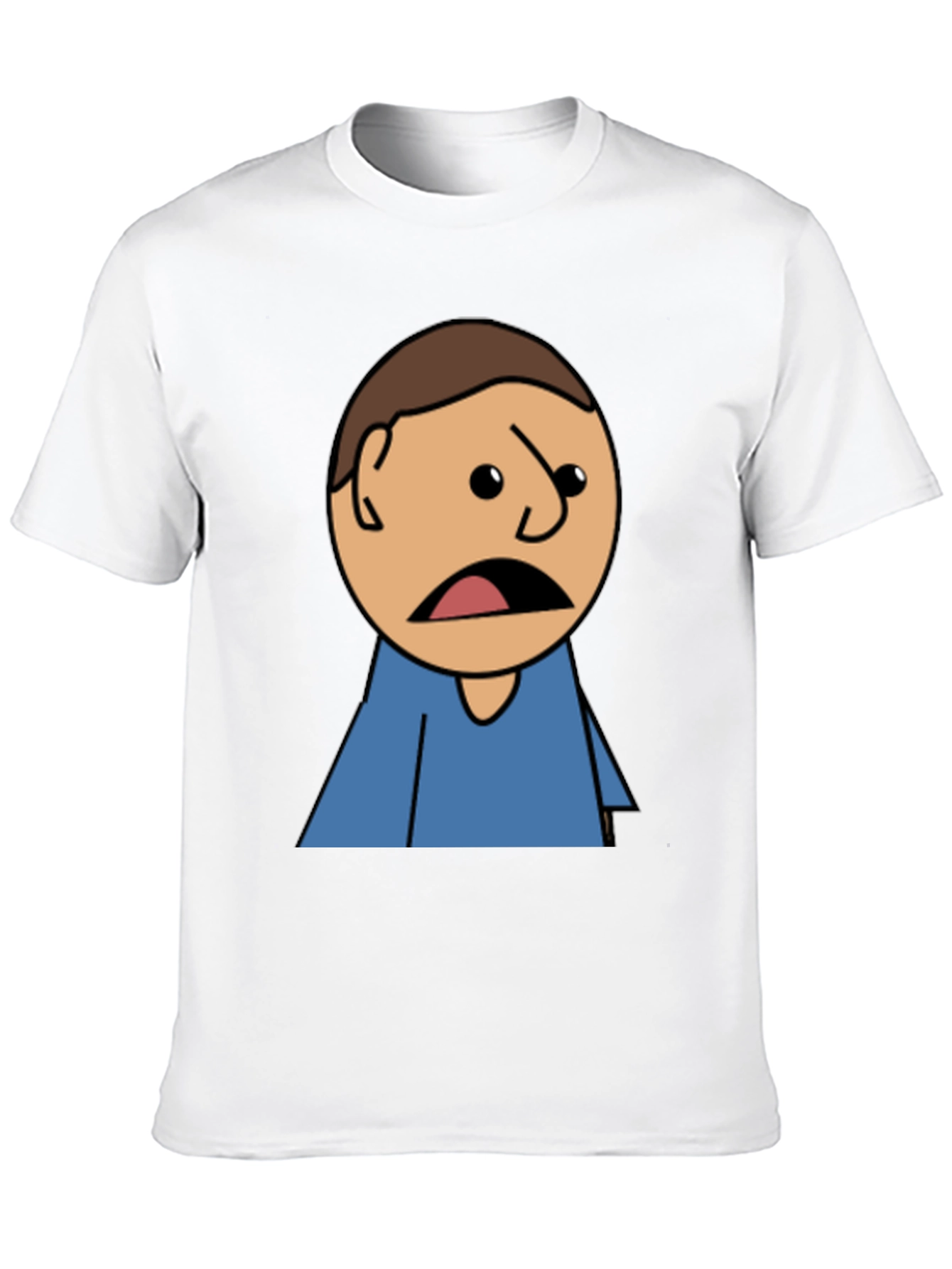 Camiseta Negra con Diseño Gráfico Animado