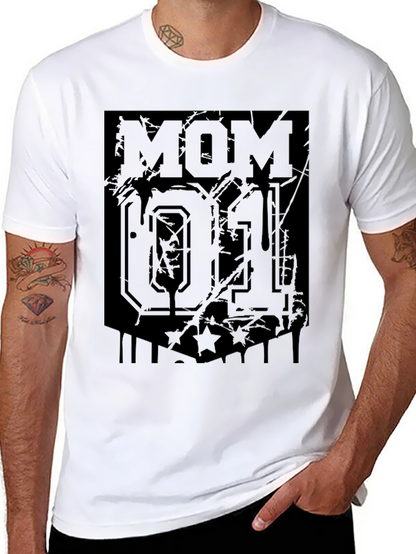 Camiseta Negra Mom 01 Estilo Deportivo