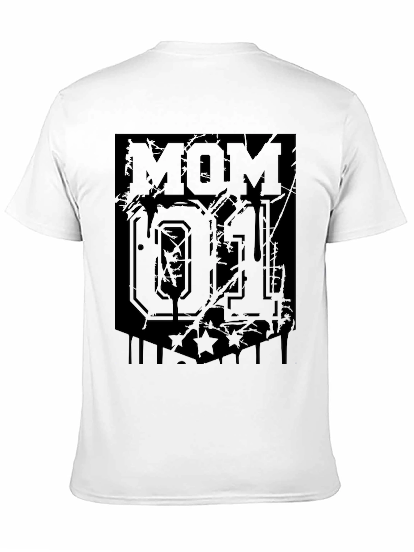 Camiseta Negra Mom 01 Estilo Deportivo