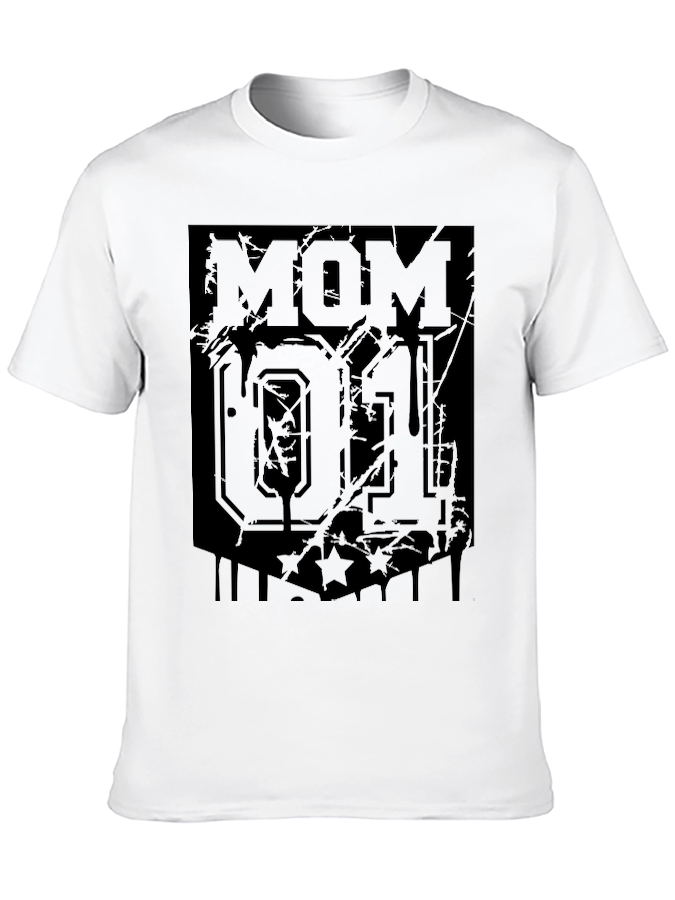 Camiseta Negra Mom 01 Estilo Deportivo