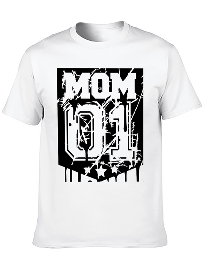 Camiseta Negra Mom 01 Estilo Deportivo