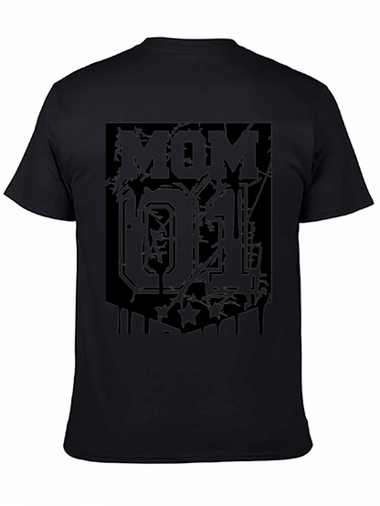 Camiseta Negra Mom 01 Estilo Deportivo