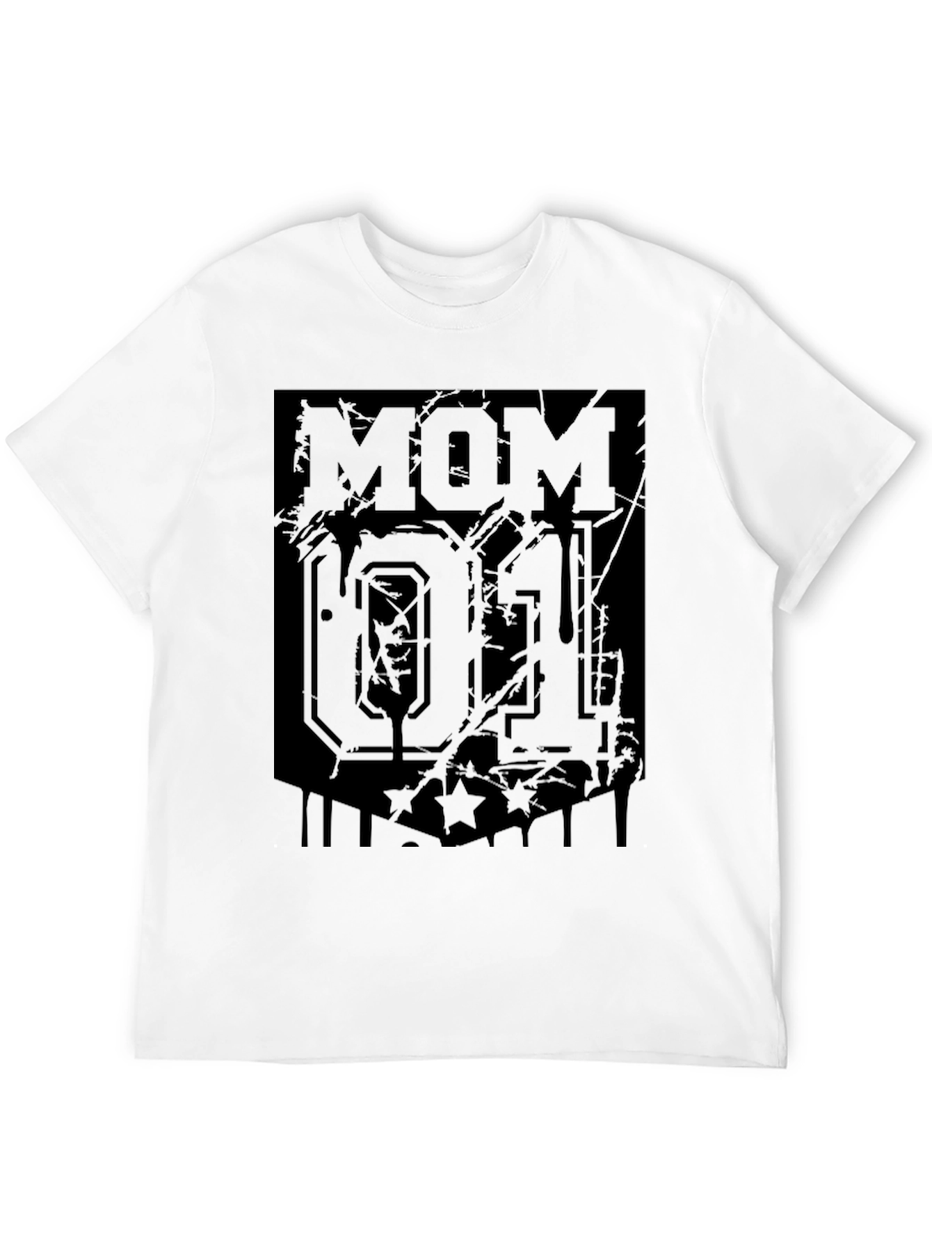 Camiseta Negra Mom 01 Estilo Deportivo
