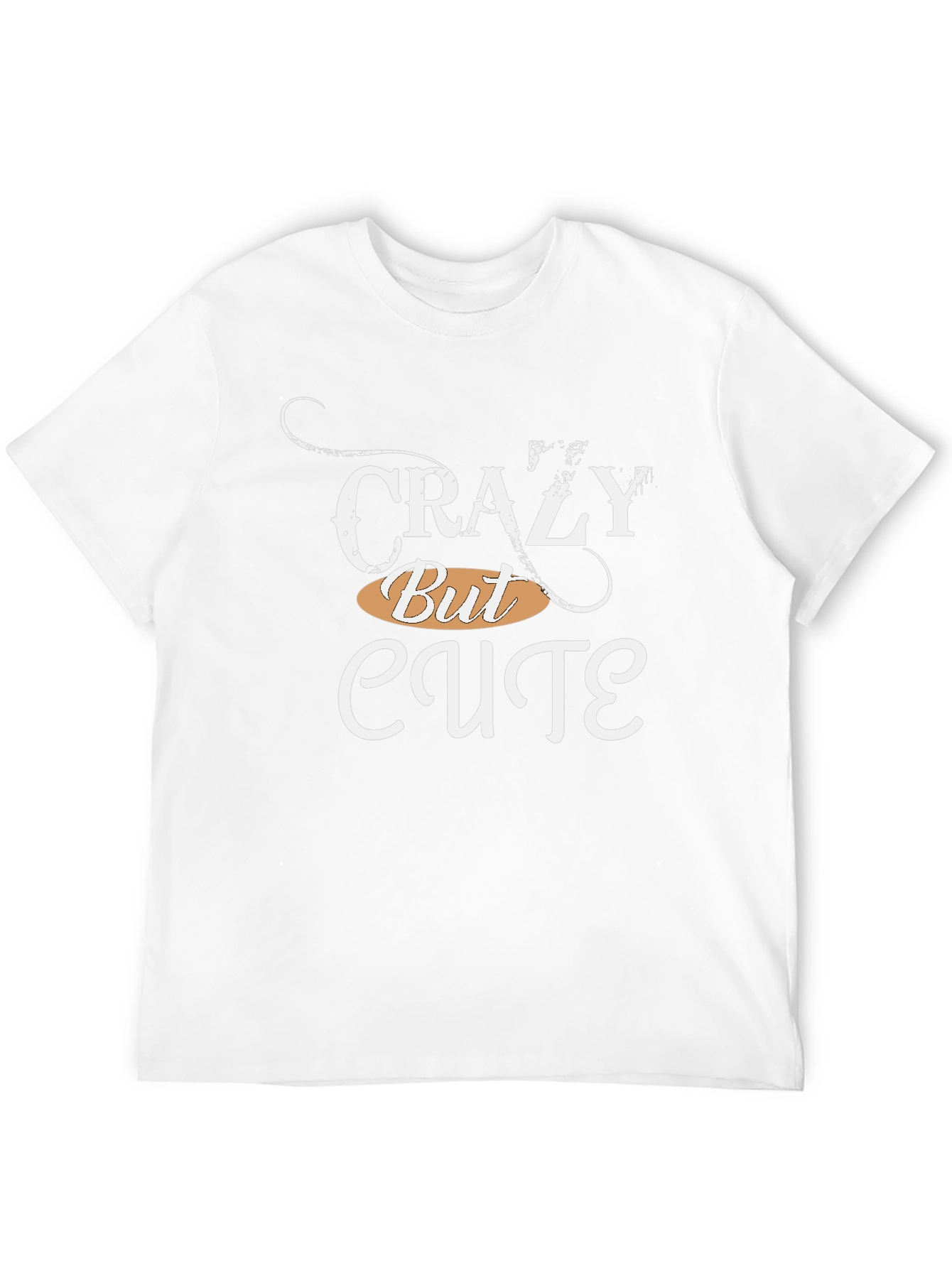 Camiseta Negra: Crazy But Cute