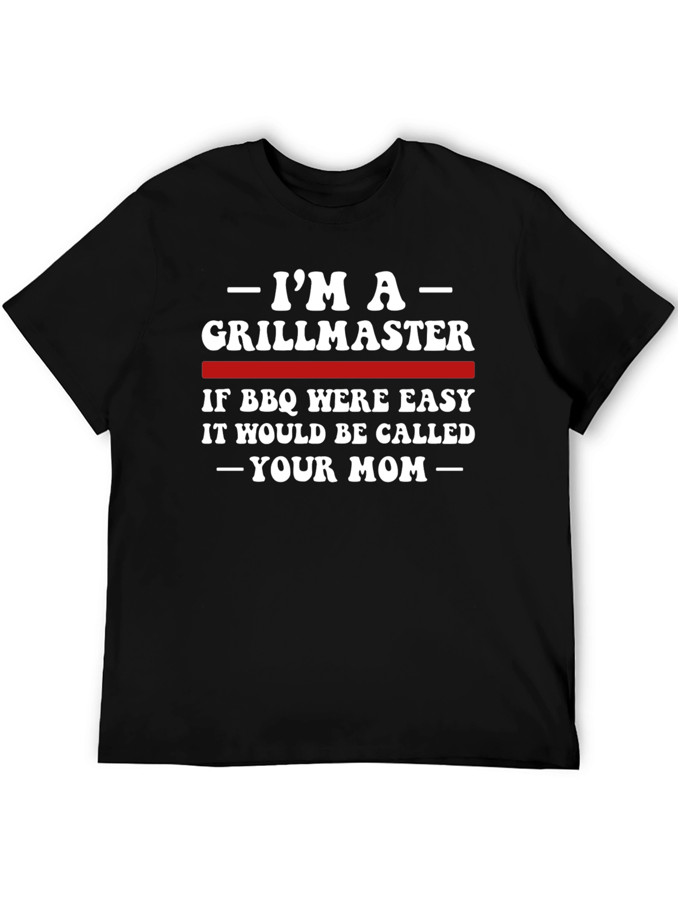 Camiseta Grillmaster BBQ para Hombre - Diseño Divertido