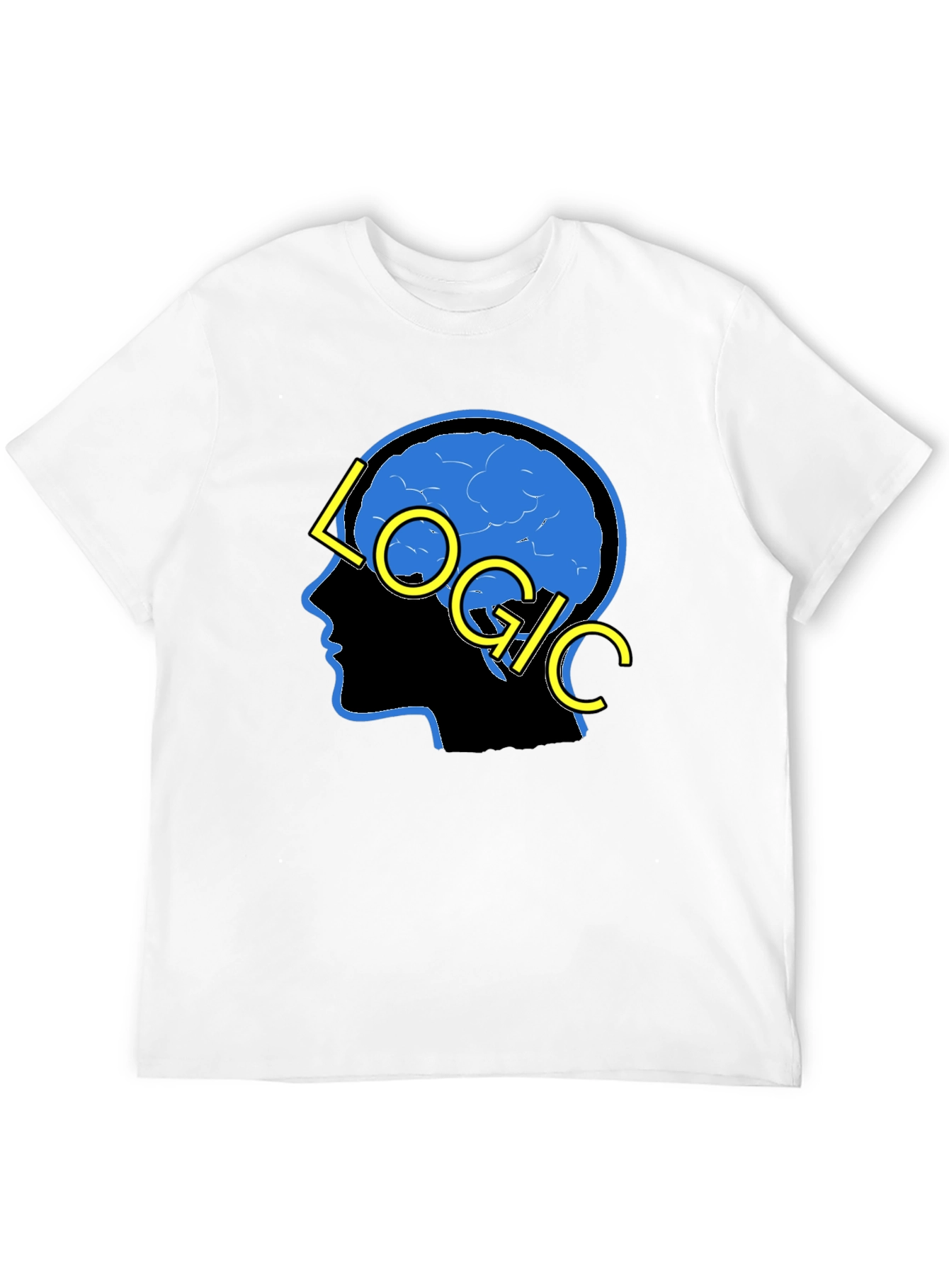 Camiseta Negra Logic para Hombre