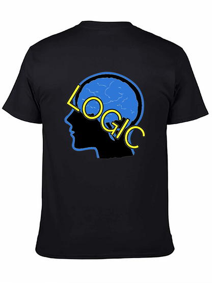 Camiseta Negra Logic para Hombre