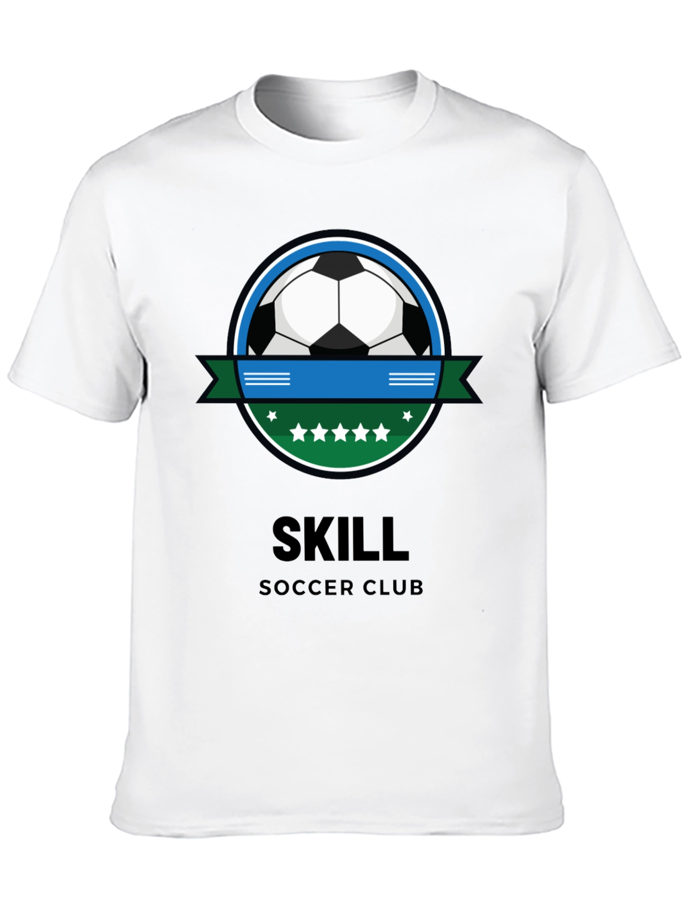 Camiseta Negra Skill Soccer Club
