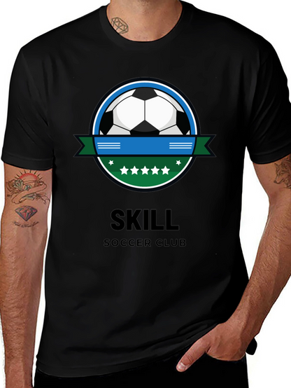 Camiseta Negra Skill Soccer Club