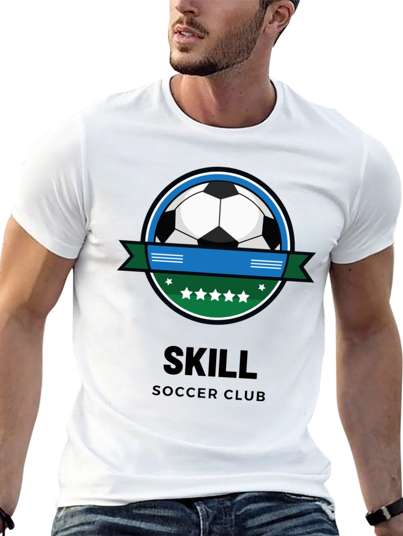 Camiseta Negra Skill Soccer Club