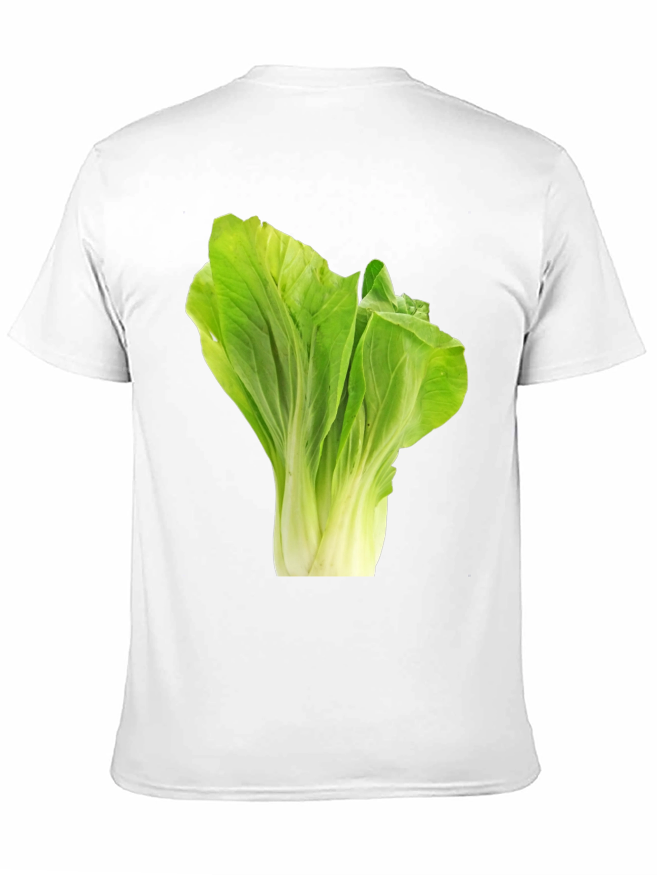 Camiseta Negra con Diseño de Lechuga