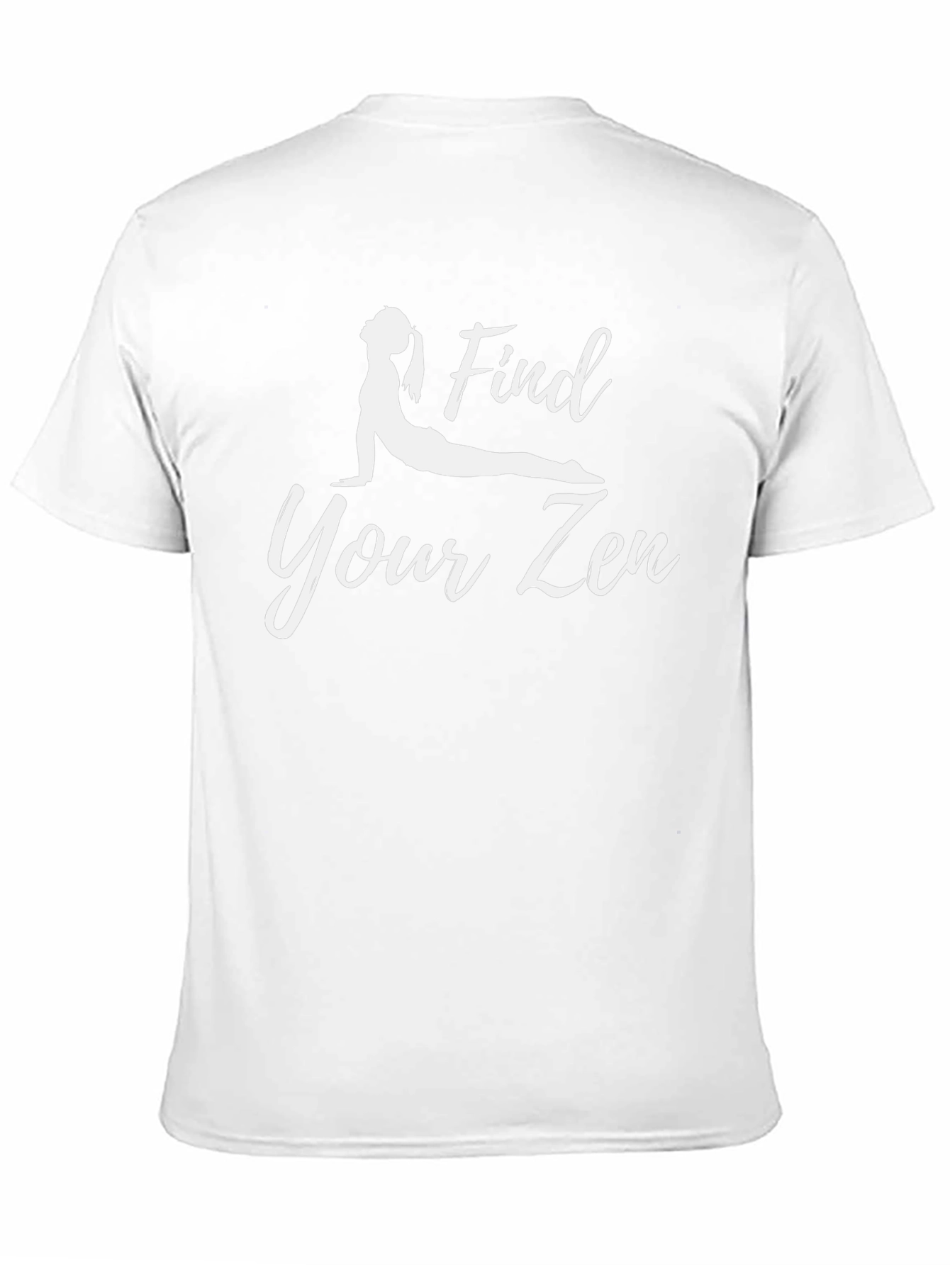 Camiseta Negra Yoga Find Your Zen para Hombre