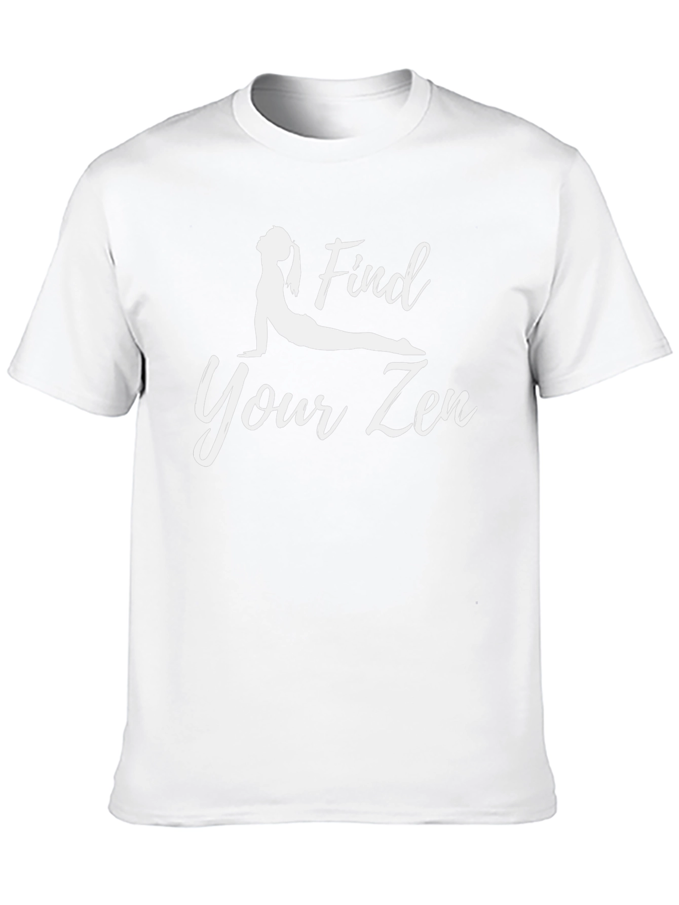 Camiseta Negra Yoga Find Your Zen para Hombre