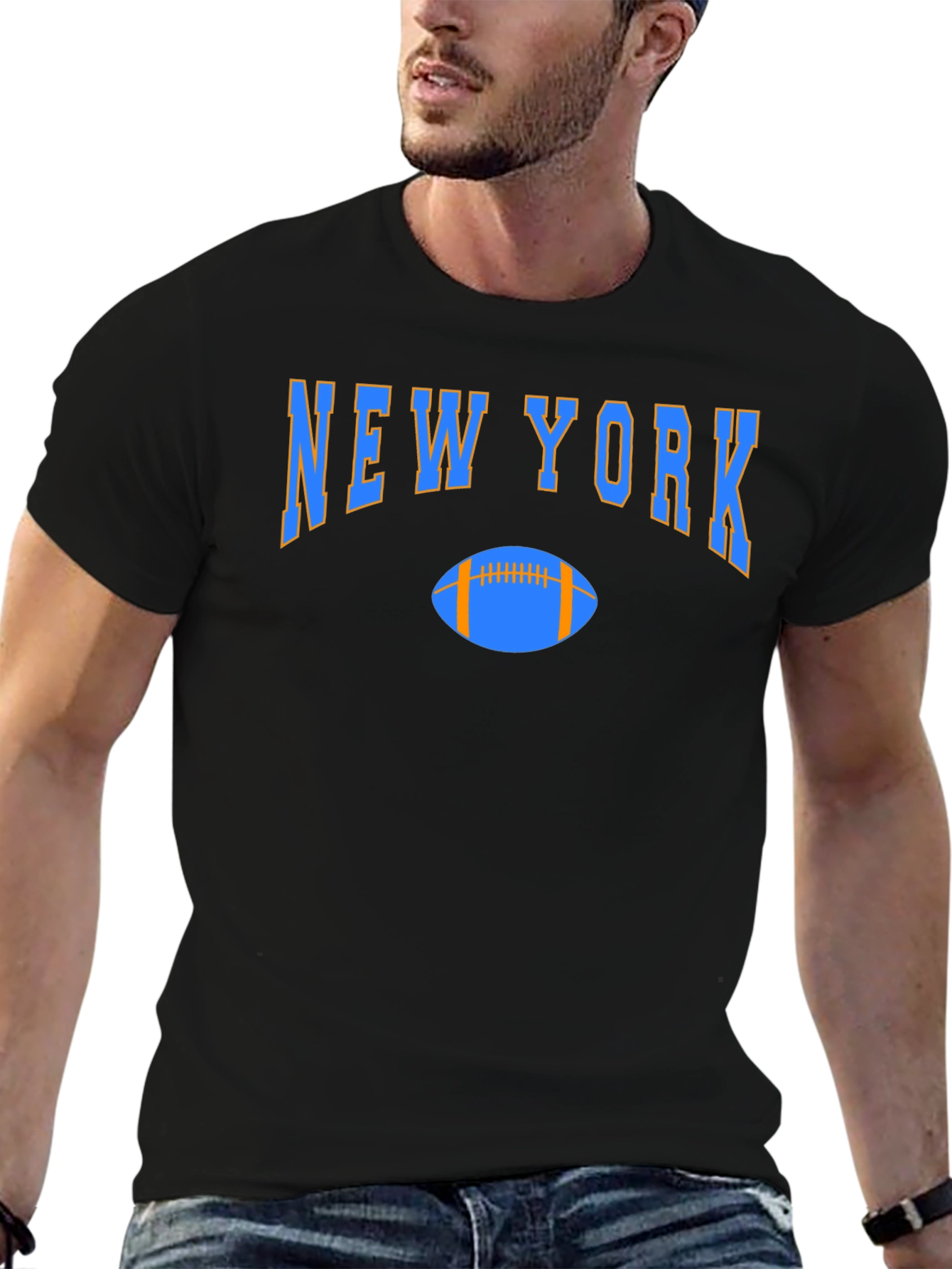 Camiseta Nueva York Diseño Fútbol Americano