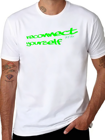Camiseta Negra Reconnect Yourself