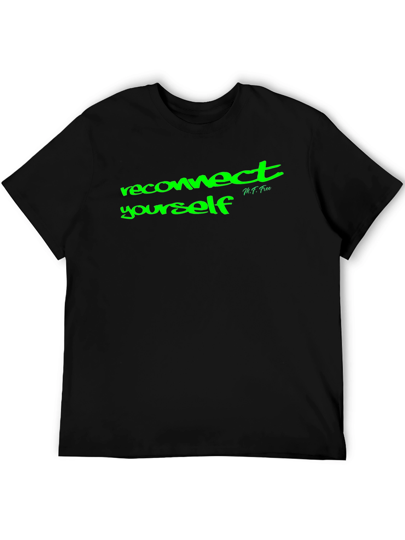 Camiseta Negra Reconnect Yourself
