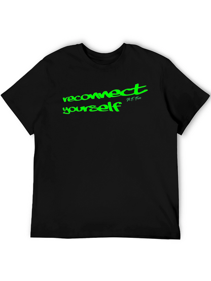 Camiseta Negra Reconnect Yourself