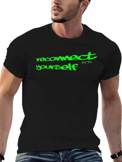Camiseta Negra Reconnect Yourself