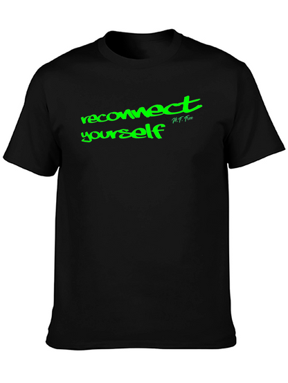 Camiseta Negra Reconnect Yourself