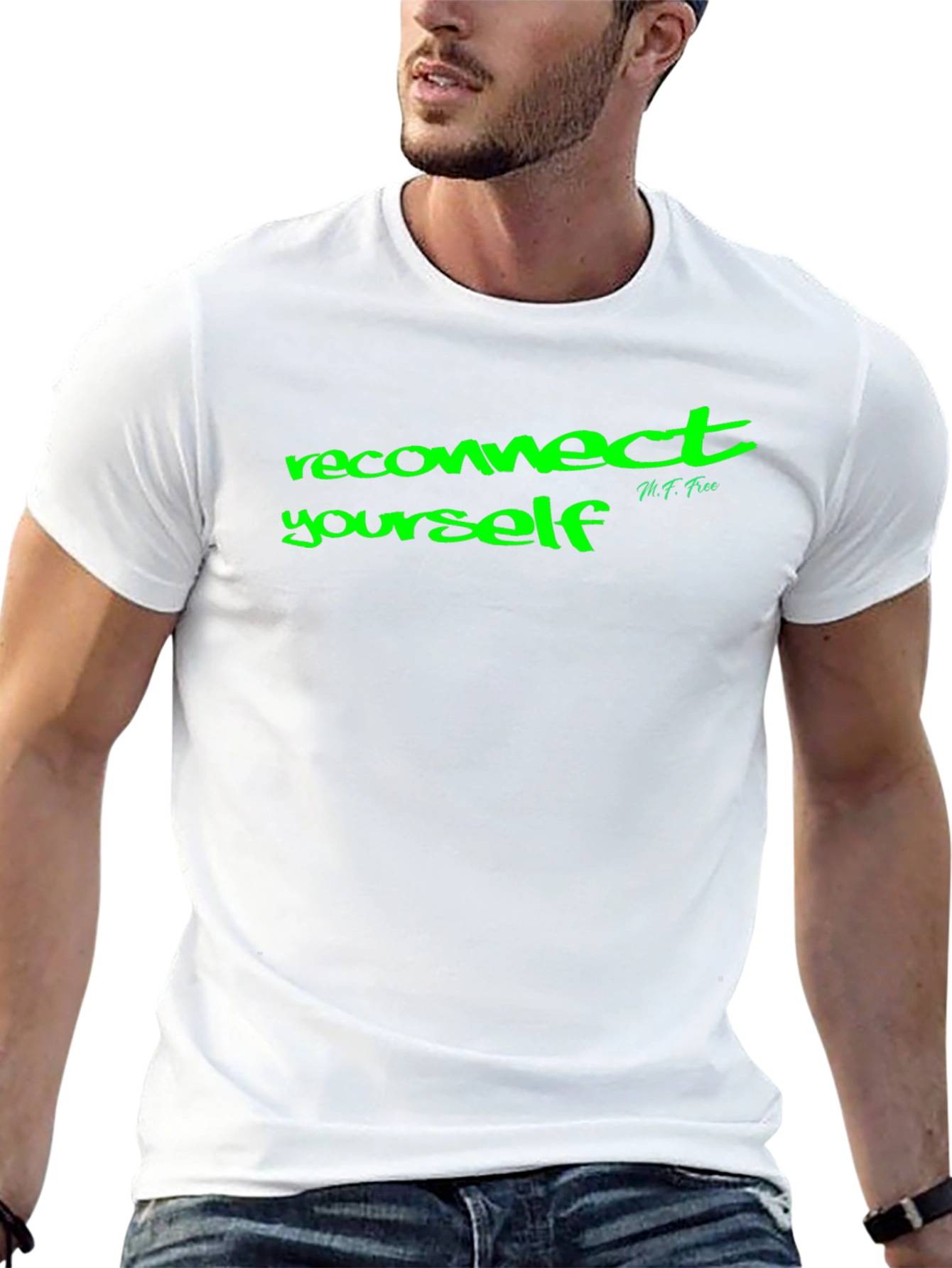 Camiseta Negra Reconnect Yourself