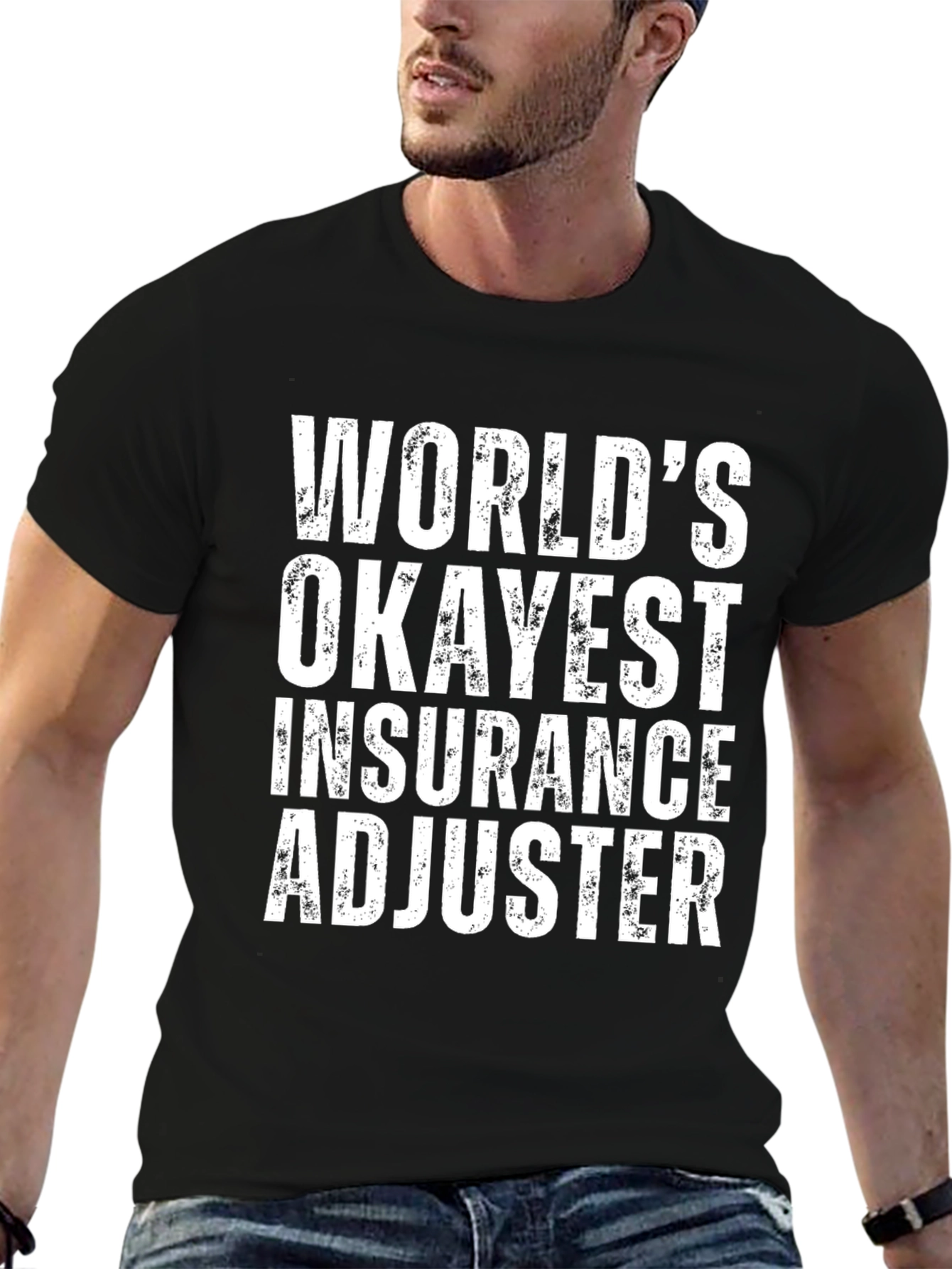 Camiseta Ajustador de Seguros Worlds Okayest