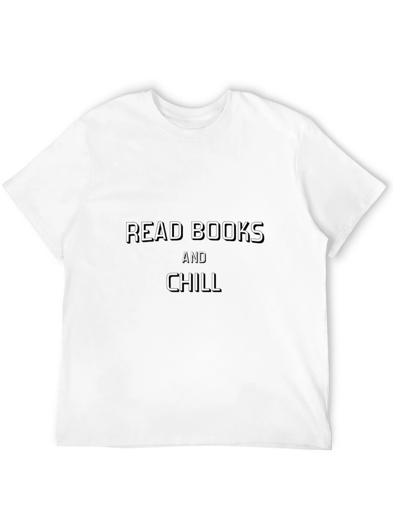 Camiseta Negra: Lee Libros y Relájate