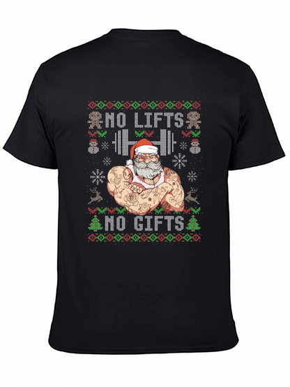 Camiseta Navideña Musculosa No Lifts No Gifts