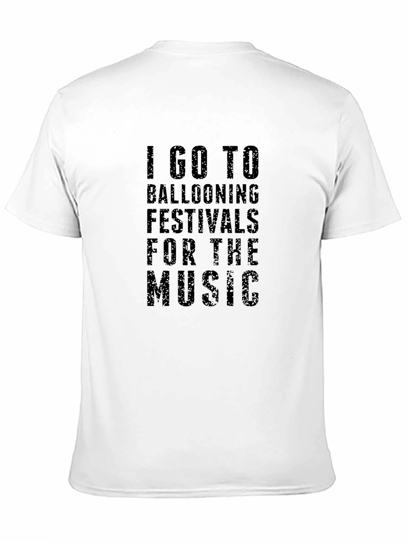 Camiseta Hombre: Festivales de Globos Aerostáticos - Música