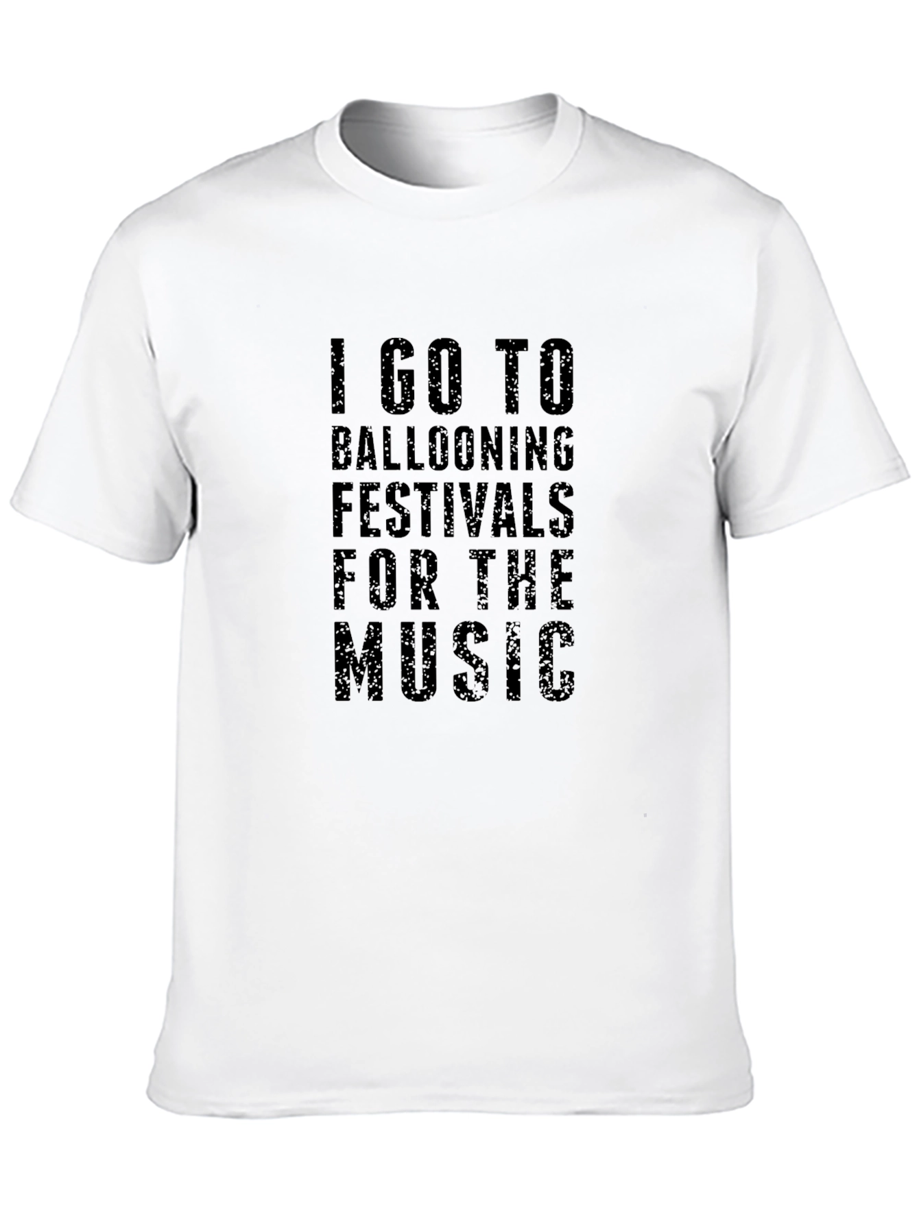Camiseta Hombre: Festivales de Globos Aerostáticos - Música