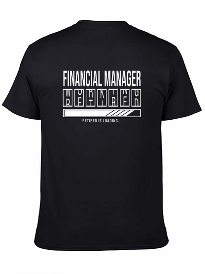Camiseta Negra: Manager Financiero - Retiro en Carga