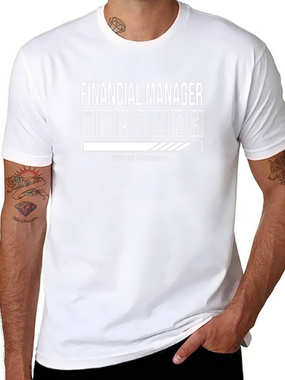 Camiseta Negra: Manager Financiero - Retiro en Carga