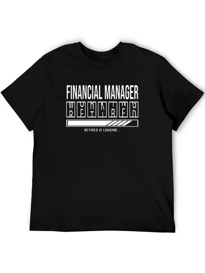 Camiseta Negra: Manager Financiero - Retiro en Carga
