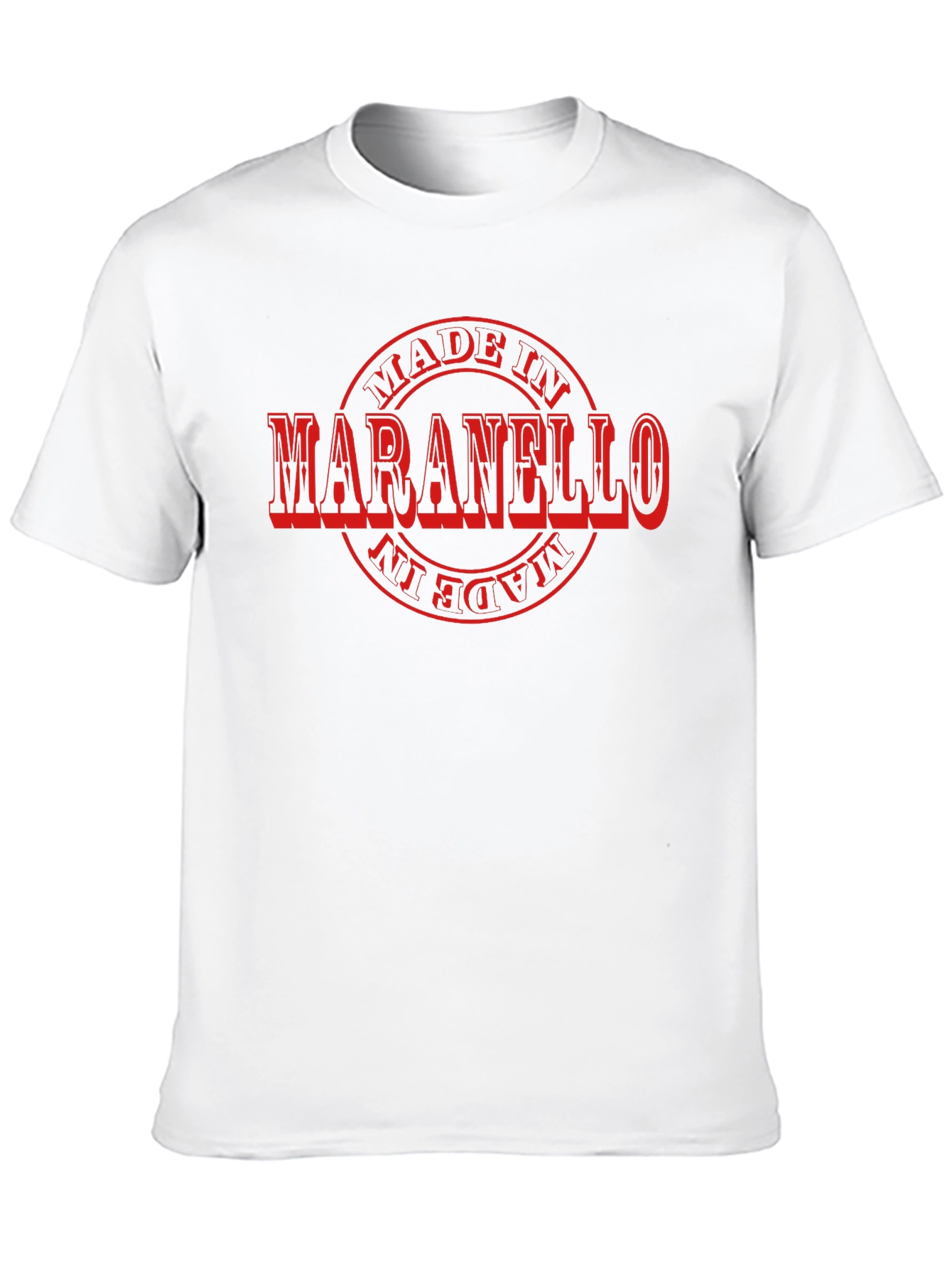 Camiseta Negra Maranello Italia