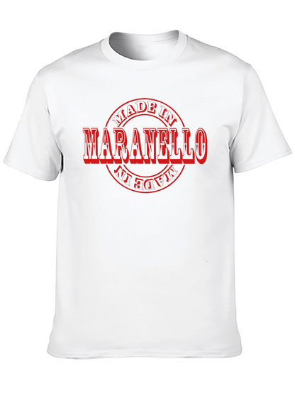 Camiseta Negra Maranello Italia