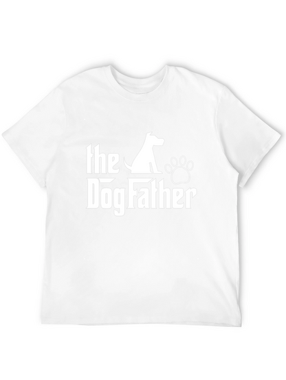 Camiseta Negra The Dog Father para Amantes de Perros
