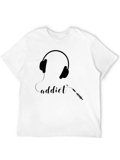 Camiseta Negra Addict a la Música