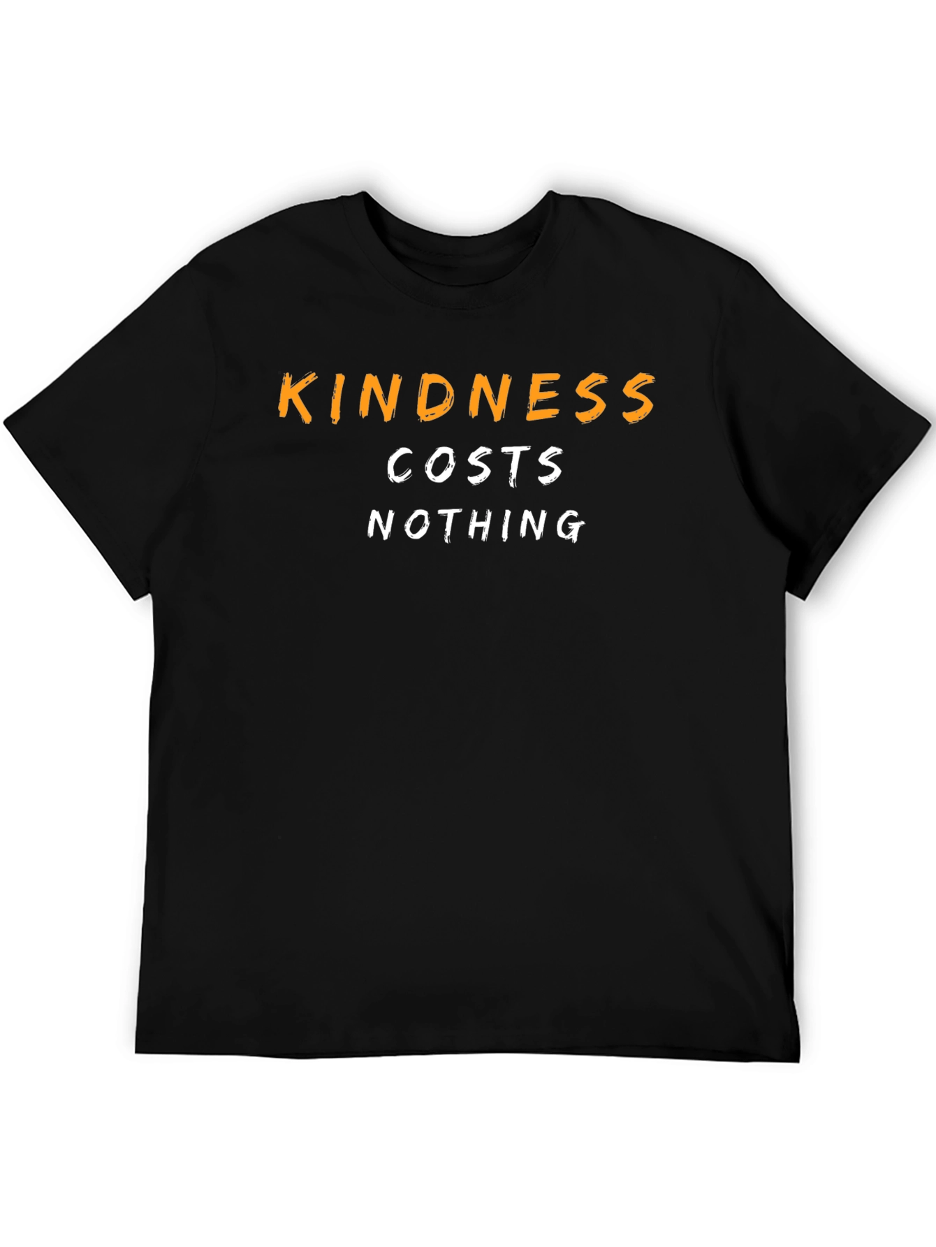 Camiseta Negra Kindness Costs Nothing