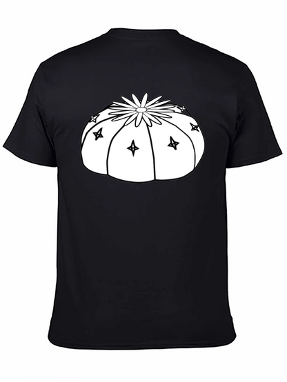 Camiseta Negra con Diseño de Cactus Estrella
