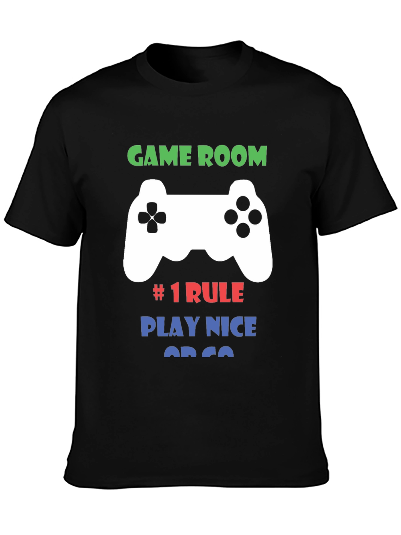 Camiseta Game Room: #1 Rule