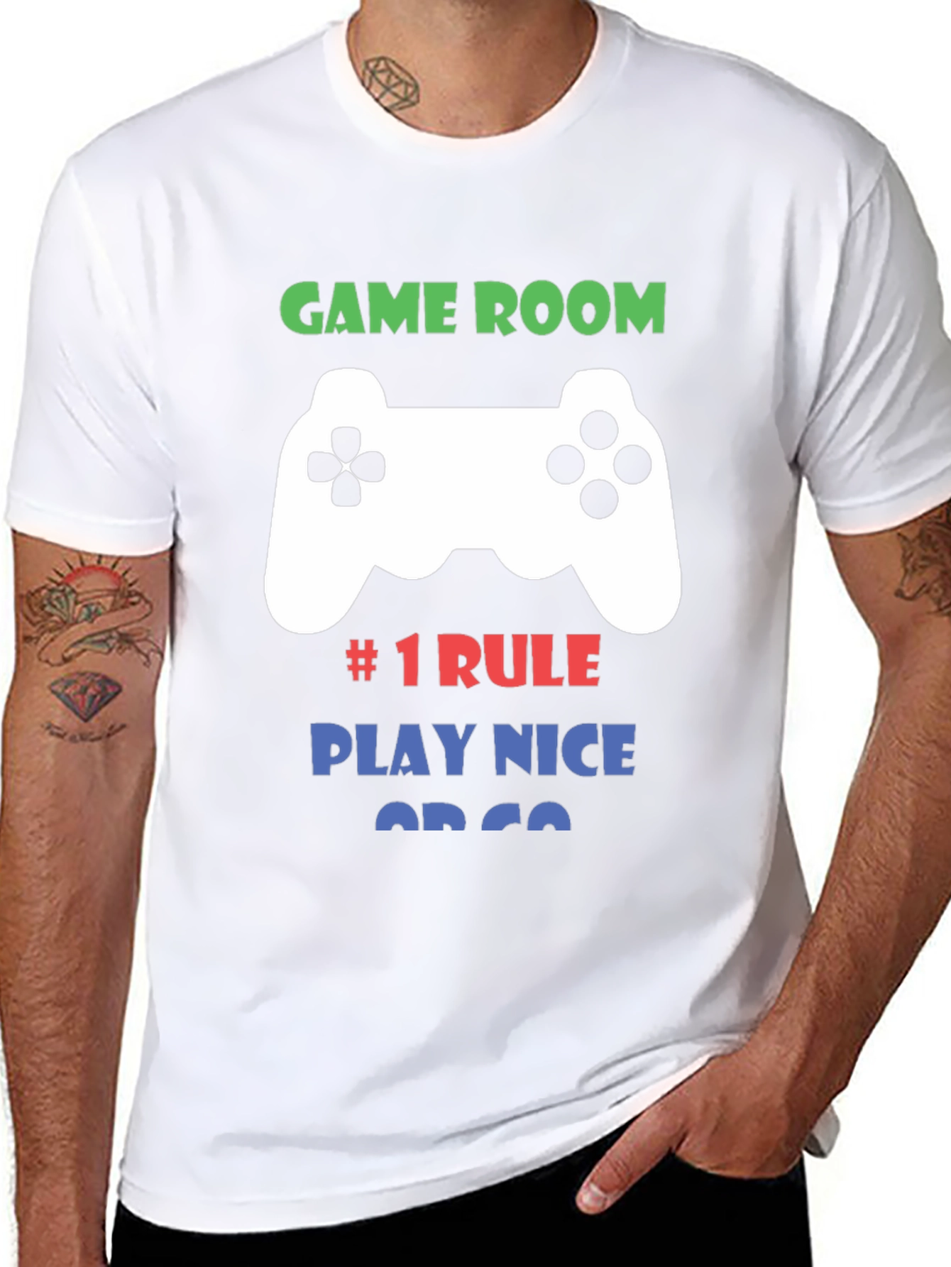 Camiseta Game Room: #1 Rule